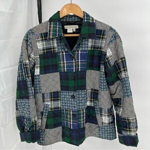 Vintage David Brooks Quilted Patchwork Jacket Size M Cottagecore Boho Western